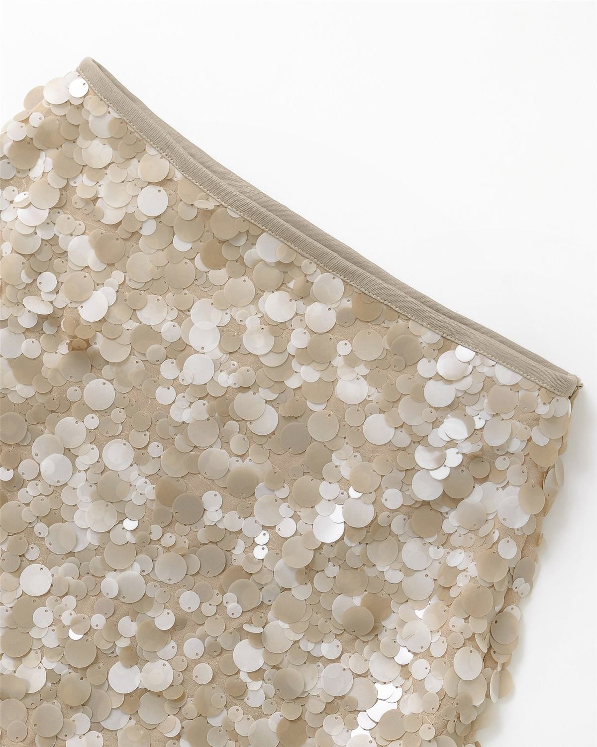 beige shell coin skirt trendy pinterest outfit- slabel
beige ibiza shell coin skirt
